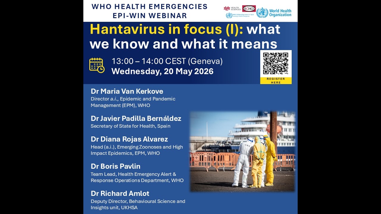 WHO EPI-WIN :  Hantavirus in Focus I: What we know and what it means