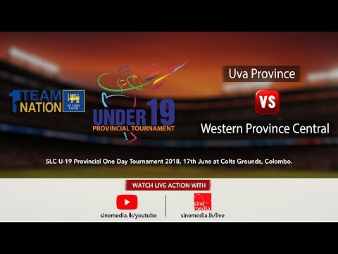U19 Provincial Tournament 2018 - Uva Province vs Western Province Central