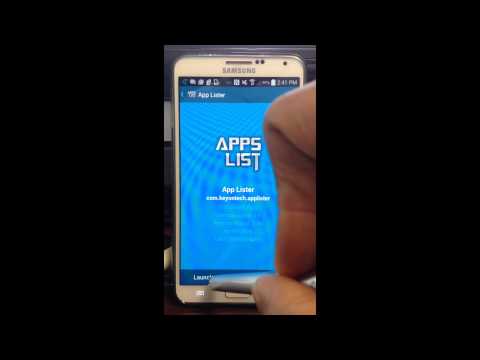 Apps List