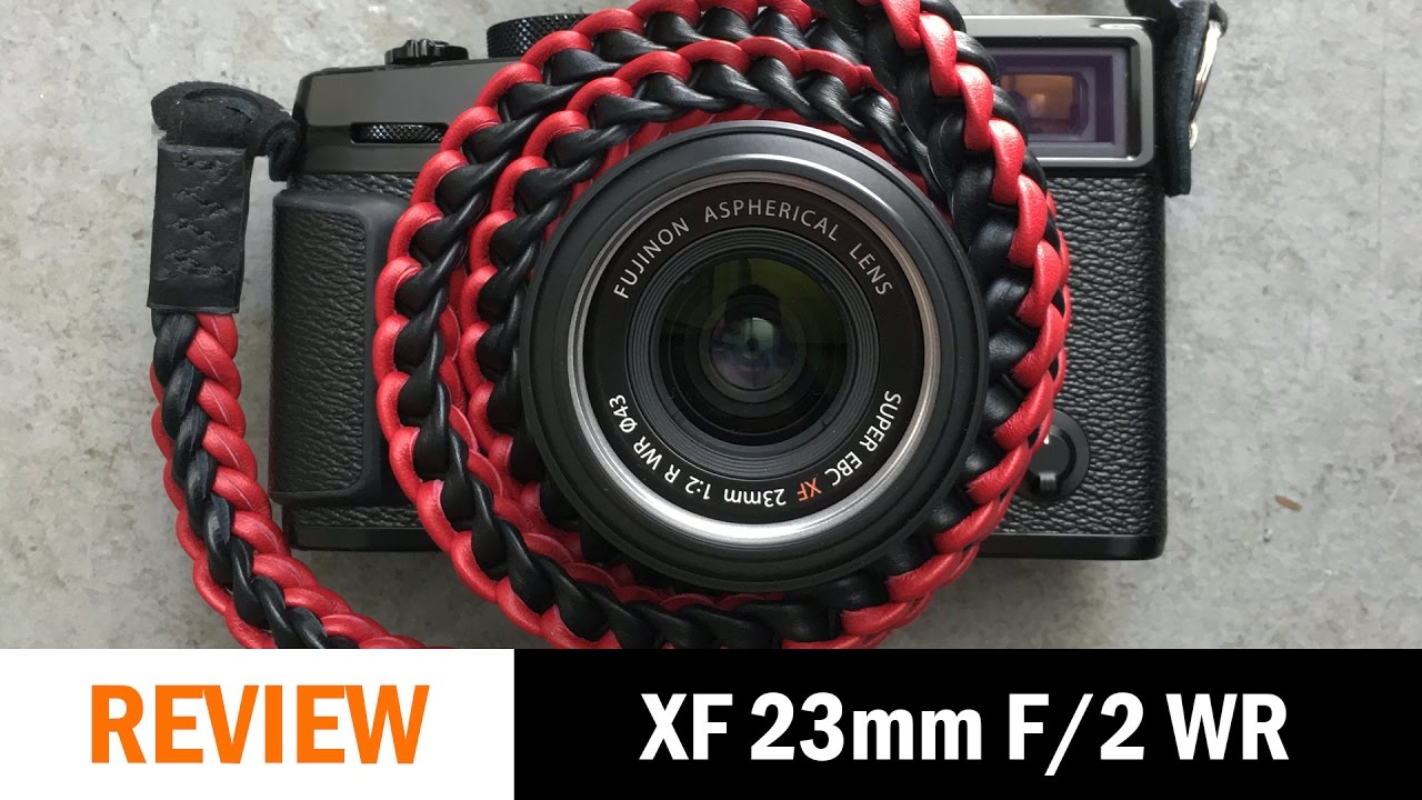 Объектив Fujifilm XF 23mm f/2 R WR черный