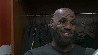 LeBron James PostGame Interview | Los Angeles Lakers vs Orlando Magic