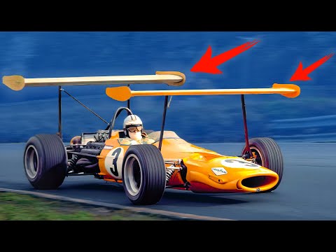 When Formula 1 Used AEROPLANE Wings