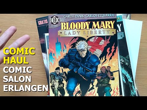 Comic Salon Erlangen Comic Haul - Barbaren, Nonnen & Shaolin Großmeister kämpfen in finsteren Zeiten