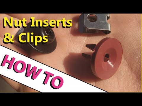 Splash Shield Nut Inserts, Screws, & Clips: HOW TO ESCAPE