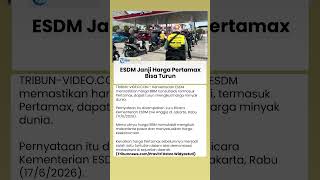 Kementerian ESDM Pastikan Harga Pertamax Turun Jika Minyak Dunia Turun