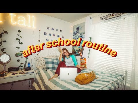 my after school night routine!