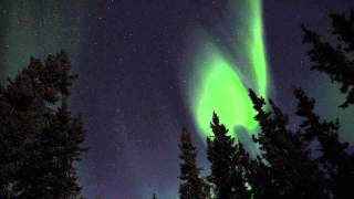preview picture of video 'Aurora Borealis Fairbanks Alaska Sept 12 2014'