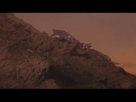 Gamera vs. Gyaos (1967) Final battle