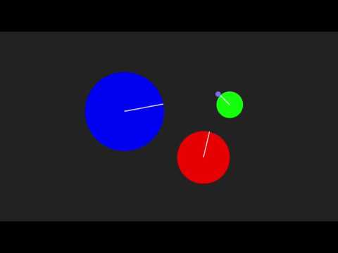 Mario Galaxy physics 2D