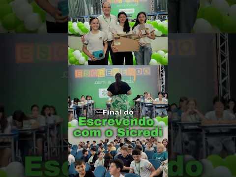 Final do Escrevendo com o Sicredi em Palma Sola
