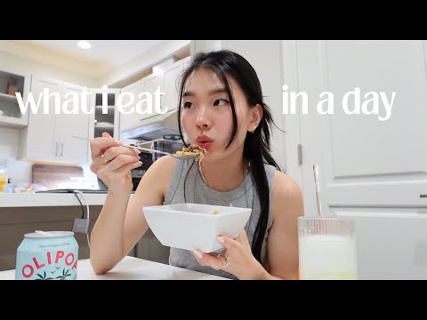 what i eat in a day │ simple home cooked meals