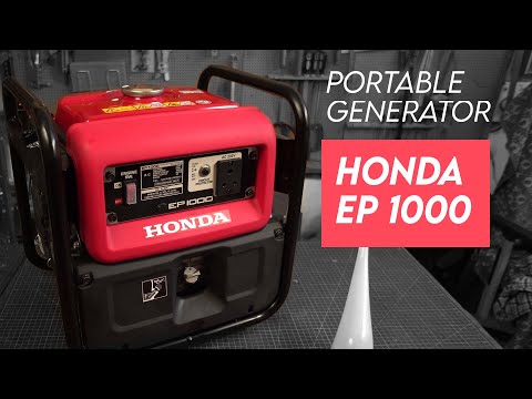 1kva honda ep 1000 portable generator, single phase