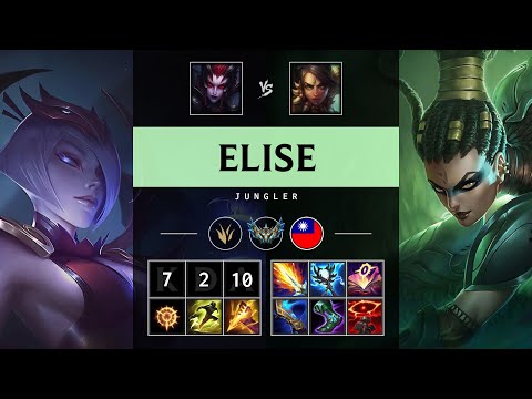 Elise Jungle vs Nidalee - TW Challenger Patch 25.13