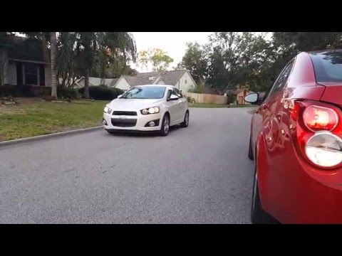 Sonic LTZ turbo. K&N typhoon cold air intake