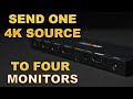 Easily Split One HDMI Source Into Four With The BG-DA-1X4AS