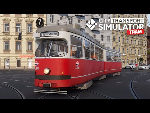 City Transport Simulator: Tram - With Type E1 - Universität To Eglundsdorf - Route 7