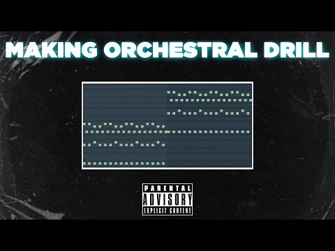 Making An Orchestral Drill Beat in LESS THAN 5 MINUTES😈FL Studio 20 UK Drill Tutorial