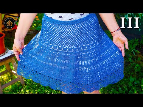 Cum crosetam fusta Danuta - Partea a III-a