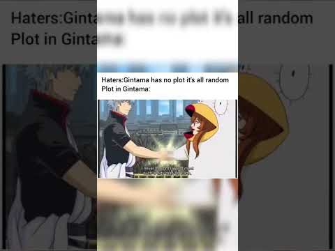 Plot in Gintama #shorts #anime #gintama #animememes