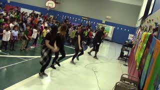 BRUNO MARS- Finesse (Remix) [ Feat. Cardi B] School Assembly Dance For Kids