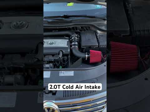 Just installed on my 2014 Volkswagen CC R Line #cars #volkswagen #cc #intake #mods