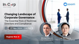 The Essential Role of Nominee Directors and Compliance for Corporate Governance | InCorp Singapore