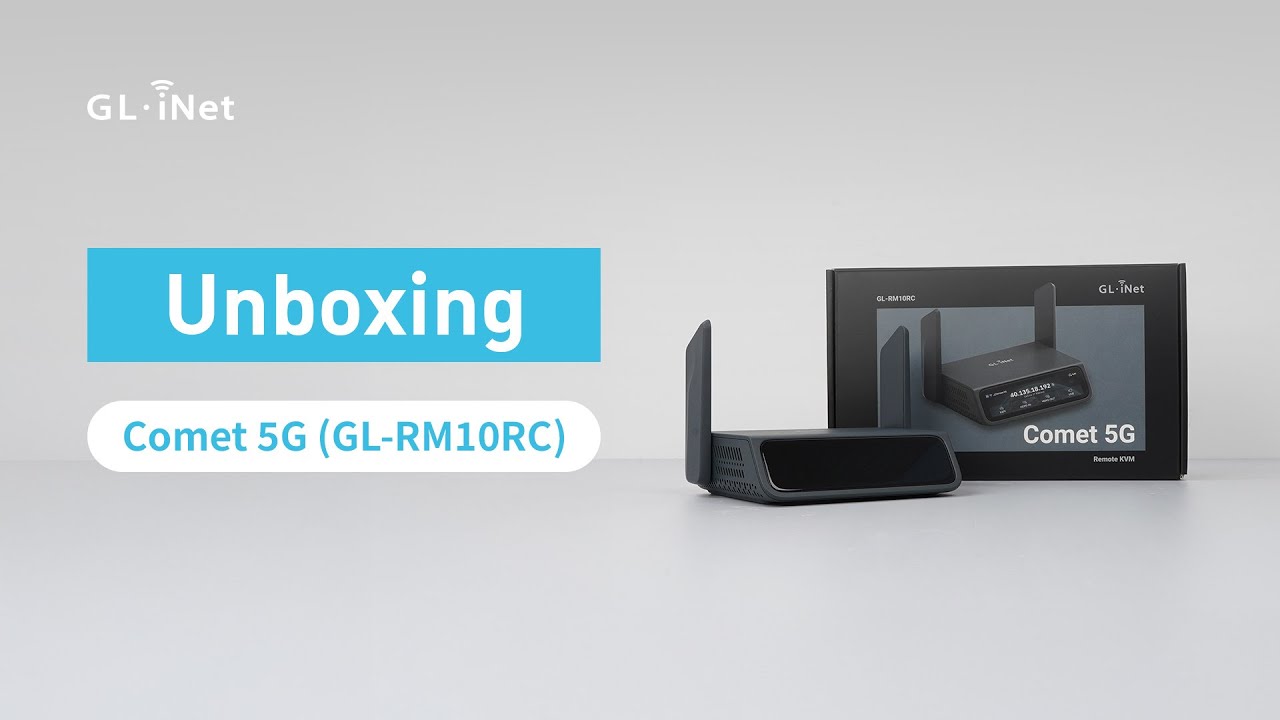 Unboxing Comet 5G (GL-RM10RC) | Wi-Fi 6 KVM over 5G RedCap