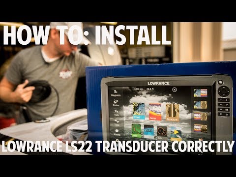 How to Install a Lowrance LSS2 Transducer Correctly