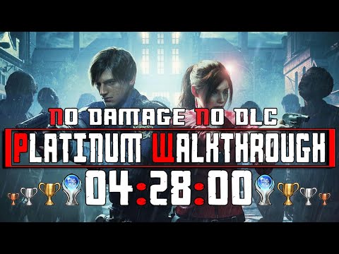 Resident Evil 2 (PS5) - No Damage Platinum Speedrun in 04:28:00 with Full Commentary - NO DLC