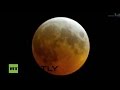 «Кровавая Луна»: прямая трансляция полного лунного затмения 