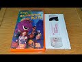 Opening Closing To Barney S Halloween Party 1998 VHS