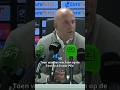 Arne Slot is ondanks de nederlaag blij met zijn ploeg! ?#feypsv #feyenoord #arneslot