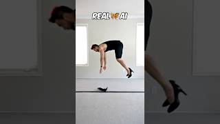 Parkour VS Ai… which one is fake? 🤣