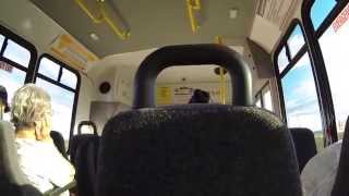preview picture of video 'Behind a Bus Seat heading north from Ajo, Arizona, 27 September 2014, GOPR8614'