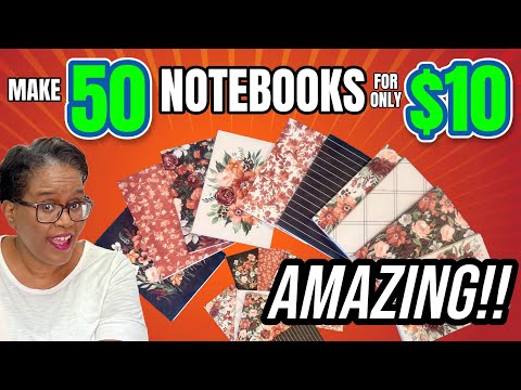 CRAFT FAIR GOLD!!  50 Notebooks For $10(PERFECT GIFT)!   The Secret Is…