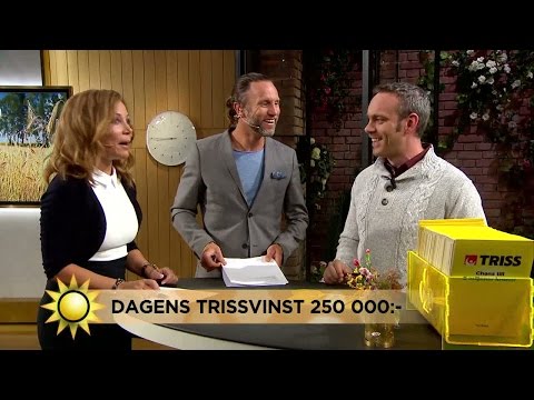 Trissvinnaren: "Det är karma!" - Nyhetsmorgon (TV4)
