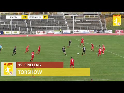 Torshow 15. Spieltag LOTTO Hessenliga 2022/2023
