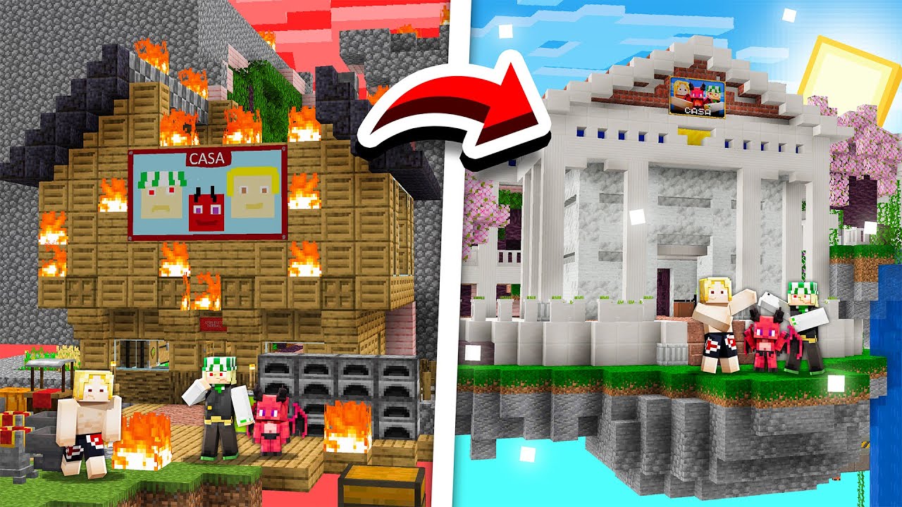 Reconstruindo nossa MEGA BASE - SkyDoido Pandora #10