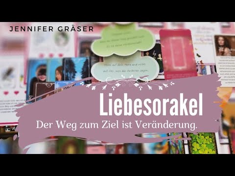 #Liebesorakel ❤️ Der Weg zum #Ziel, heißt #Veränderung. Was sind deine Schritte #Seelenpartner