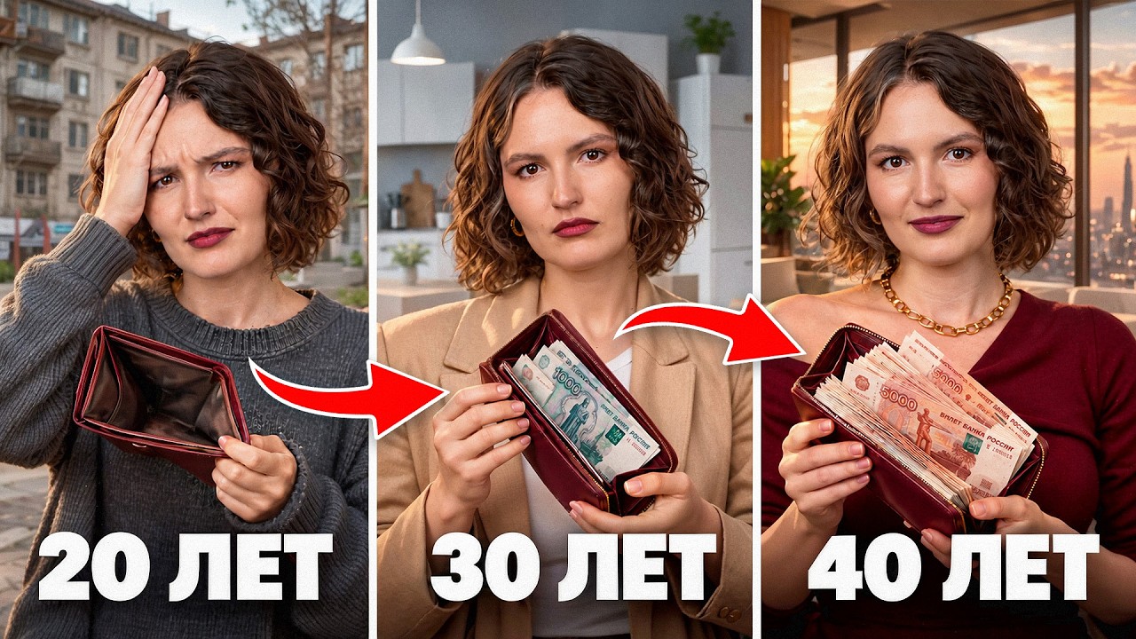 Вы УПУСТИЛИ момент, чтобы стать БОГАТЫМ?! / Сколько денег должно быть у КАЖДОГО в 20, 30 и 40 лет?