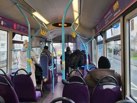 Volvo B7RLE Wright Eclipse 69272 ex Bradford on 87 Glasgow ZF