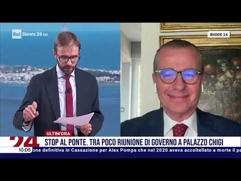 Alfonso Colucci ospite a "Inside24" Rainews24 30/10/2025