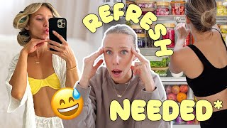 I’ve never been this sick | Weekly RESET groceries, self-care & cleaning