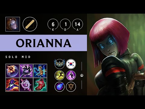 Orianna Mid vs Jayce - KR Challenger Patch 25.21