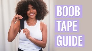 How To Apply Boob Tape