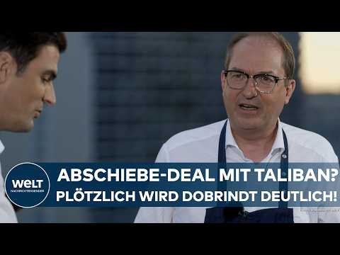 Video Thumbnail: DEUTSCHLAND: Abschiebe-Deal mit Taliban? Dobrindt eindeutig! "Ich finde das ziemlich verlogen!"