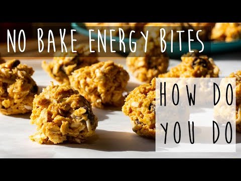 No Bake Energy Bites || 5 Minute Recipe
