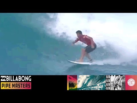 Bourez vs. Lau vs. Gouveia - Round One, Heat 9 - Billabong Pipe Masters 2018