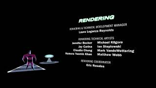 The Incredibles (PG) End Credits - TV Slides Versi