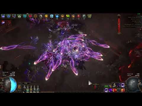 (Map Showcase) CwC Battery Staff Blight+Soulrend Occultist 3.16